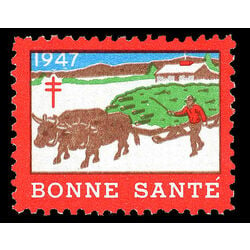 canada stamp christmas seals cs42 christmas seals 1947