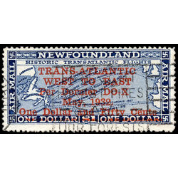 newfoundland stamp c12 historic transatlantic flights 1932 U F VF 021