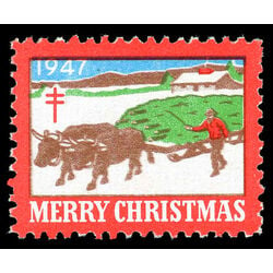 canada stamp christmas seals cs41 christmas seals 1947