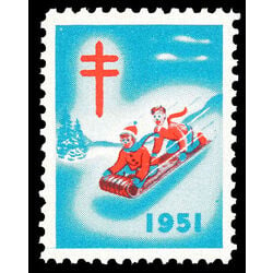 canada stamp christmas seals cs50 christmas seals 1951