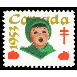 canada stamp christmas seals cs52 christmas seals 1953