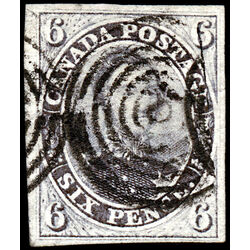 canada stamp 2 hrh prince albert 6d 1851 U VF 019