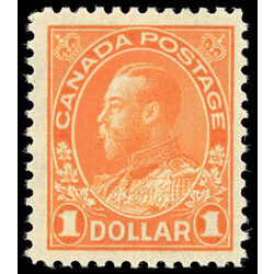 canada stamp 122 king george v 1 1925 M F VFNH 021