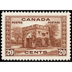 canada stamp 243 fort garry gate winnipeg 20 1938