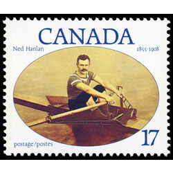 canada stamp 862 ned hanlan 17 1980