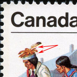 canada stamp 581i lf iroquoian couple 10 1976