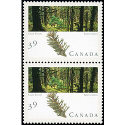 canada stamp 1285i coast forest 1990