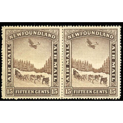 newfoundland stamp c9ii dog sled and airplane 1931 M VFNG 003