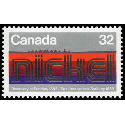 canada stamp 996iii discovery of nickel 32 1983