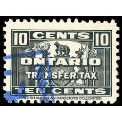 canada revenue stamp ost22 stock transfer tax stamps 10 1926