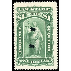 canada revenue stamp ql43 law stamps 1 1893