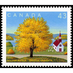 canada stamp 1524c silver maple 43 1994