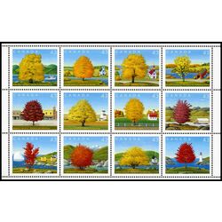 canada stamp 1524 stock canada day maple trees 1994