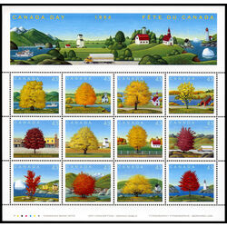 canada stamp 1524 mf canada day maple trees 1994