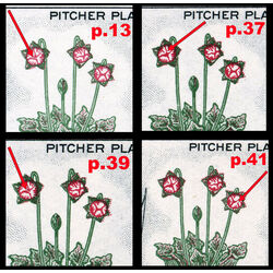 canada stamp 427i newfoundland pitcher plant 5 1966