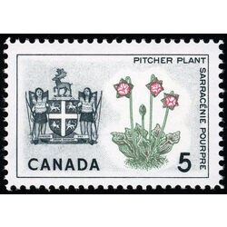 canada stamp 427i newfoundland pitcher plant 5 1966
