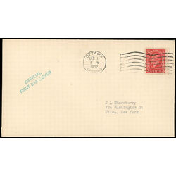 canada stamp 197 king george v 3 1932 FDC 006
