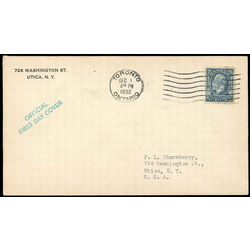 canada stamp 199 king george v 5 1932 FDC 006