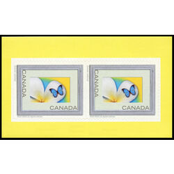 canada stamp 2045i butterfly and flower 2004