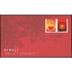 canada stamp 3025i diwali 2017 FDC