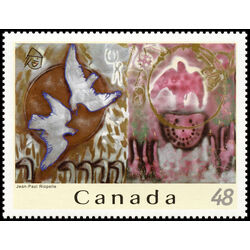 canada stamp 2002e jean paul riopelle 48 2003
