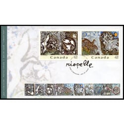canada stamp 2002 jean paul riopelle 2 88 2003 FDC