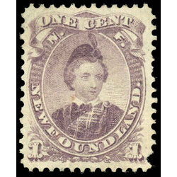 newfoundland stamp 32 edward prince of wales 1 1869 M VF 011