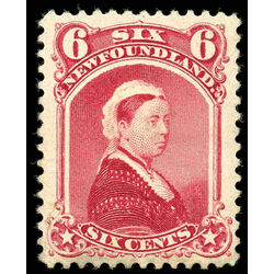newfoundland stamp 36 queen victoria 6 1894 M VF 010