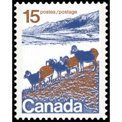 canada stamp 595aii mountain sheep 15 1976