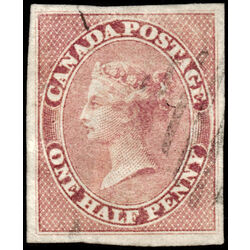 canada stamp 8 queen victoria d 1857 U XF 044