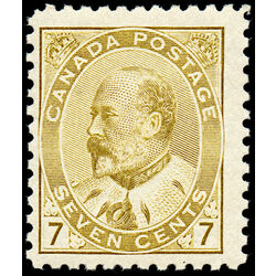 canada stamp 92 edward vii 7 1903 M F VFNH 005
