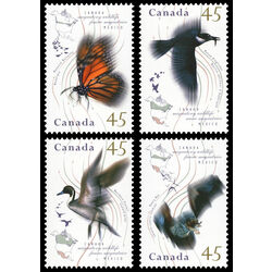 canada stamp 1563 6 migratory wildlife 1995