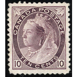 canada stamp 83 queen victoria 10 1898 M VF 024