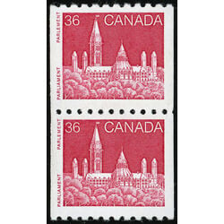 canada stamp 953 pair parliament 1987