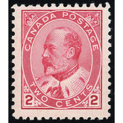 canada stamp 90i edward vii 2 1903 M F VFNH 006