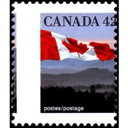 canada stamp 1356 flag over hills 42 1991 M VFNH 001