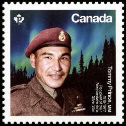 canada stamp 3361 tommy prince 1915 1977 2022