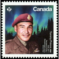canada stamp 3362i tommy prince 1915 1977 2022