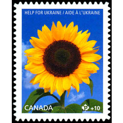 canada stamp b semi postal b32i help for ukraine 2022