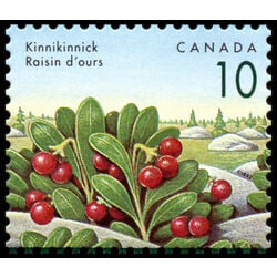 canada stamp 1354 kinnikinnick 10 1992