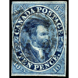 canada stamp 7 jacques cartier 10d 1855 U F VF 042