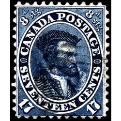 canada stamp 19 jacques cartier 17 1859 U F VF 048