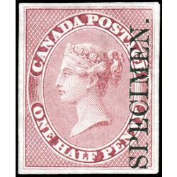canada stamp 8pi queen victoria d 1857 M VF 010
