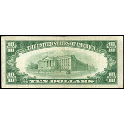 usa 10 silver certificate 1953