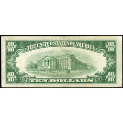 usa 10 silver certificate 1953