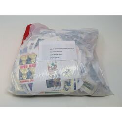 bag of united states stamps on paper 740g
