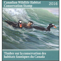 canadian wildlife habitat conservation stamp fwh33 surf scoters 8 50 2016