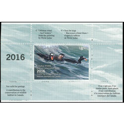 canadian wildlife habitat conservation stamp fwh33 surf scoters 8 50 2016