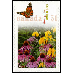 canada stamp 2145b flower garden american painted lady butterfly 51 2006