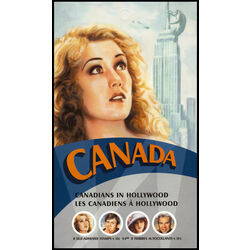 canada stamp bk booklets bk327 canadians in hollywood 2006